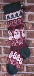 Snowman Stocking