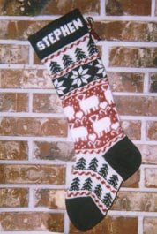 Christmas Lambs Stocking