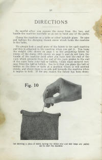 Steber Sock Machine Manual Page 10